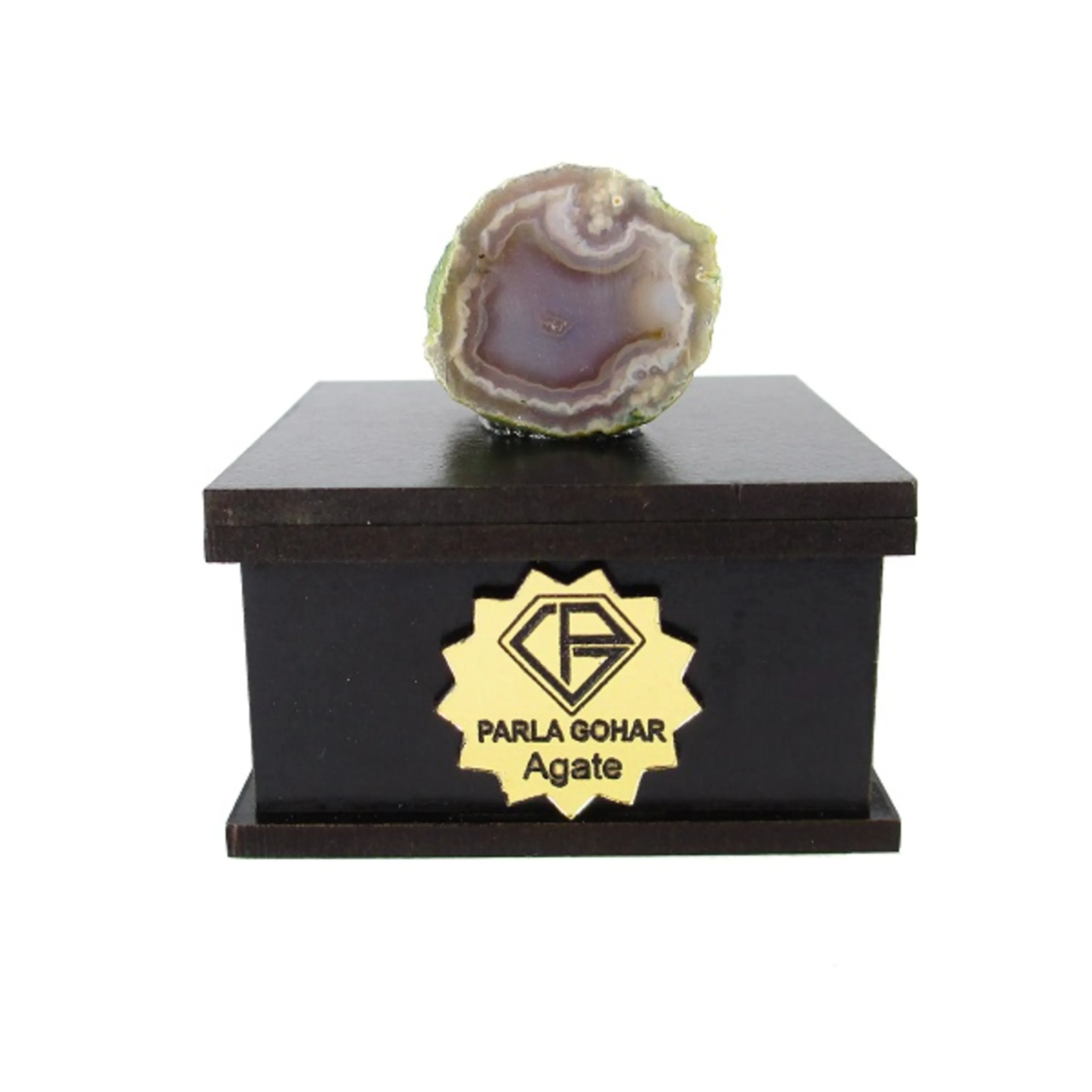 سنگ راف عقیق پارلا گوهر کد 2108